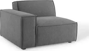 Restore Left-Arm Sectional Sofa Chair Charcoal