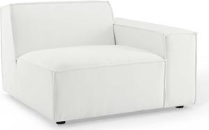 Restore Right-Arm Sectional Sofa Chair White