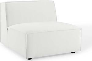 Restore Sectional Sofa Armless Chair White