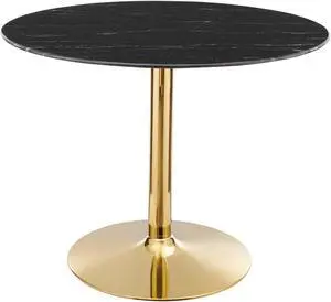 Verne 40" Artificial Marble Dining Table