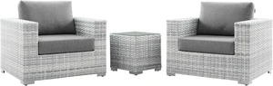 Convene 3-Piece Outdoor Patio Set Convene 3-Piece Outdoor Patio Set