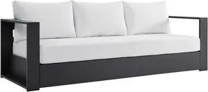 Tahoe Outdoor Patio Powder-Coated Aluminum Sofa