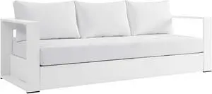 Tahoe Outdoor Patio Powder-Coated Aluminum Sofa