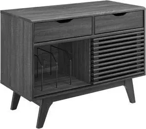 Render Vinyl Record Display Stand