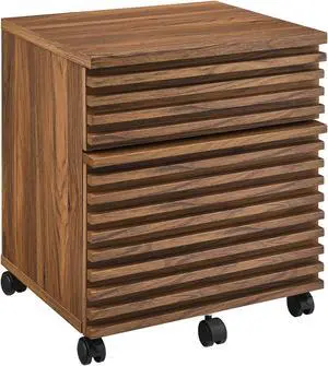 Render Wood File Cabinet