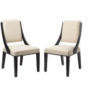 Cambridge Upholstered Fabric Dining Chairs - Set of 2