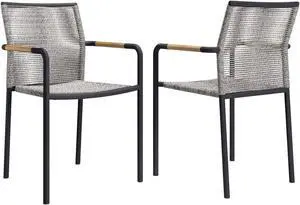 Serenity Outdoor Patio Armchairs Set of 2