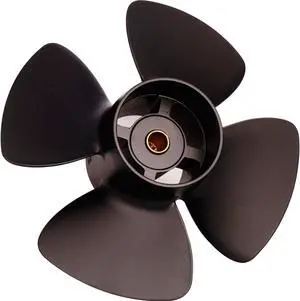 Solas 5013-087-07 Amita 4 High-Thrust Aluminum 4-Blade Propeller - RH, 8.7" Diameter x 7" Pitch x 12-Spline