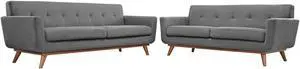 Engage Loveseat and Sofa Set of 2 - Expectation Gray