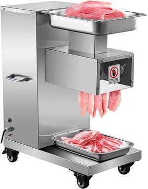 VEVOR 110v 500kg Output Meat Cutting Machine Meat Cutter Slicer With Blade 750w