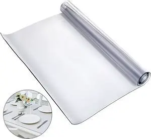 VEVOR Pvc Tablecloth Protector Table Cover 42" X 96" Writing Desk Desktop Easy Clean