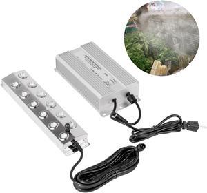 VEVOR Waterproof Ultrasonic Mist Maker 12 Head Ultrasonic Fogger Humidifier Pond