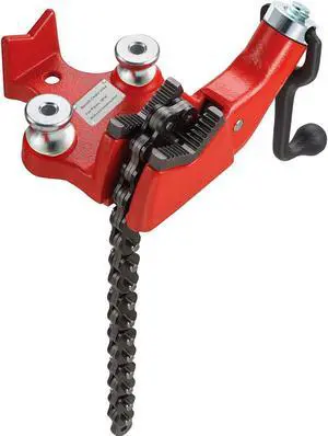 VEVOR Screw Bench Chain Vise 1/4" - 6" Heavy Duty Fits Ridgid Cast Iron Conduit Holder