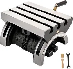 VEVOR Tilting Table 5 X 7inch For Milling Machines Swivel Angle Plate Adjustable Plate