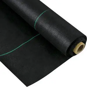 VEVOR Weed Barrier Landscape Fabric 5oz 3 x 50 ft Garden Woven Ground Cover Mat