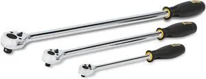3PC EXTRA-LONG RATCHET SET 3PC EXTRA-LONG RATCHET SET