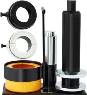 VEVOR Carrier & Pinion Bearing Puller, Compatible with Dana30,40,50,60,70,80,Ford10.25"Bearings, Pinion Puller Tool with 3 Clamshells, 45# Steel Clamshell Bearing Puller for Auto Repair