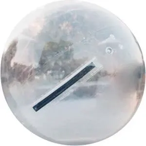 VEVOR 2M Walk on Water Walking Ball Roll Inflatable Zorb Ball w/ German Zipper PVC
