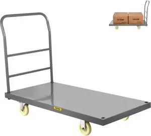VEVOR Platform Truck 2000 lbs Capacity 47" x 24" x 32" Flatbed Cart Hand Truck