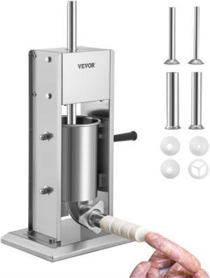 VEVOR Sausage Stuffer 5LBS/3L Capacity Homemade Sausage Maker Stainless Steel