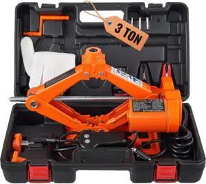 VEVOR Electric Car Jack Floor Jack 3 Ton Electric Scissor Jack Car Repair Tool