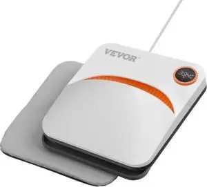 VEVOR Heat Press 9 x 9 in Portable Easy Press Sublimation Transfer DIY T-shirt
