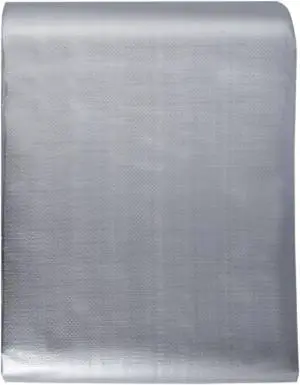 VEVOR Tarp Heavy Duty Waterproof 16x20 ft, Plastic Poly Tarp Cover 10 Mil, Multi Purpose Tear UV and Temperature Resistant Outdoor Tarpaulin with High Durability Reinforced Grommets (Silver/Brown)