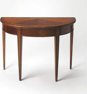 Butler Specialty Company, Hampton Demilune Console Table, Brown Butler Specialty Company, Hampton Demilune Console Table, Brown