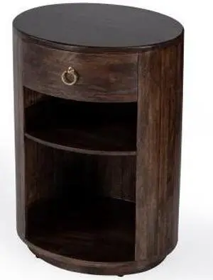 Butler Specialty Company, Carnolitta One Drawer End Table, Brown Butler Specialty Company, Carnolitta One Drawer End Table, Brown