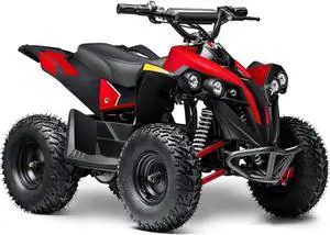MotoTec E-Bully 36v 1000w ATV Red MotoTec E-Bully 36v 1000w ATV Red