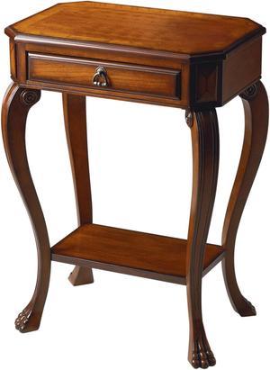 Butler Specialty Company, Channing One Drawer Console Table, Medium Brown