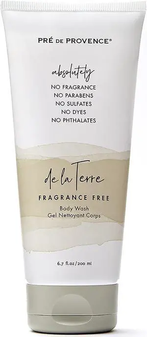 De La Terre - Unscented Body Wash 200ml
