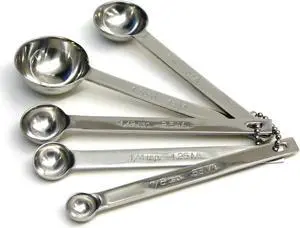 RSVP International Measuring Spoon (Set of 5)
