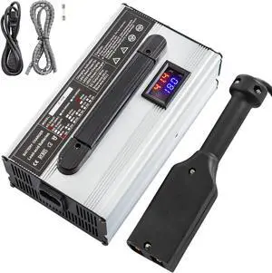 VEVOR 36v 18a Golf Cart Battery Charger D Type Plug 2 Leds For Club Car Ez Go Yamaha