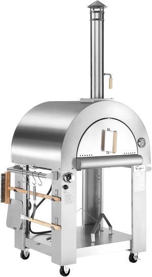 Empava Outdoor Wood Fired and Gas Pizza Oven PG03