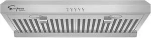 Empava 30 in. Kitchen 400 CFM Ultra Slim Ducted Under Cabinet Range Hood 30RH08