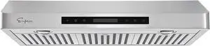 Empava 36 In. 500 CFM Ducted Under Cabinet Range Hood 36RH14