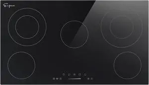 Empava 30 Inch Black Electric Radiant Cooktop 30REC12