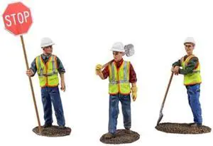 Diecast Metal Construction Figures 3pc Set #1 1/50 by First Gear
