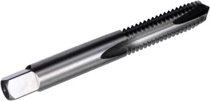 Drill America DWT57151 Qualtech High-Speed Steel Spiral Pointed Gun Tap, Uncoated (Bright) Finish, Round with Square End Shank, 5/16"-18" Size Drill America DWT57151 Qualtech High-Speed Steel Spiral Pointed Gun Tap, Uncoated (Bright) Finish, Round with Square End Shank, 5/16"-18" Size