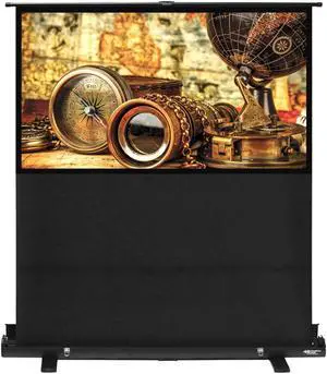 Buhl Matte White 80 Diagonal Portable Projection Screen