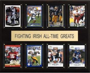 NCAA Football Notre Dame Fighting Irish All-Time Greats Plaque