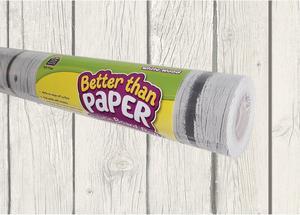Teacher Created Resources Better Than Paper Bulletin Board Roll, White Wood