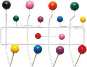 ModMade Bubble Wall Mounted Coat Rack, Multi Color