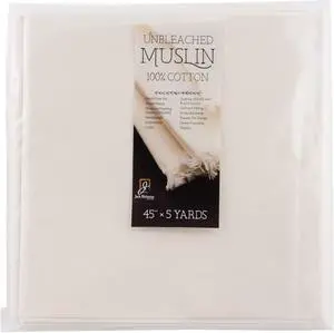 Jack Richeson Unbleached Muslin, 45 Inches x 5 Yards