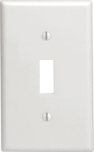 WALLPLATE SWITCH 1G WHT (Pack of 20) WALLPLATE SWITCH 1G WHT (Pack of 20)