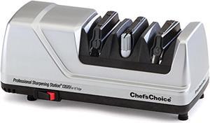 Chef'sChoice Exact-V Diamond Hone Manual Knife Sharpener 415 Two Stage  (Black)