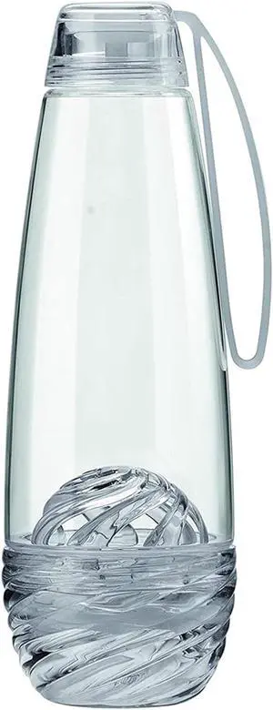 Guzzini On The Go Bottle with Infuser, PCTA, Sky Grey