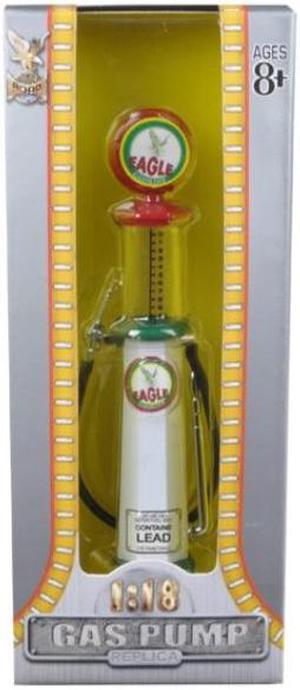 Eagle Gasoline Vintage Gas Pump Cylinder 1/18 Diecast Replica by Road Signature