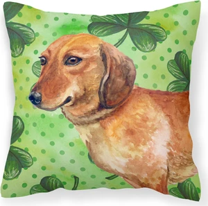 "Caroline's Treasures BB9826PW1414 Dachshund Outdoor Canvas Pillow, St Patrick's Day" "Caroline's Treasures BB9826PW1414 Dachshund Outdoor Canvas Pillow, St Patrick's Day"